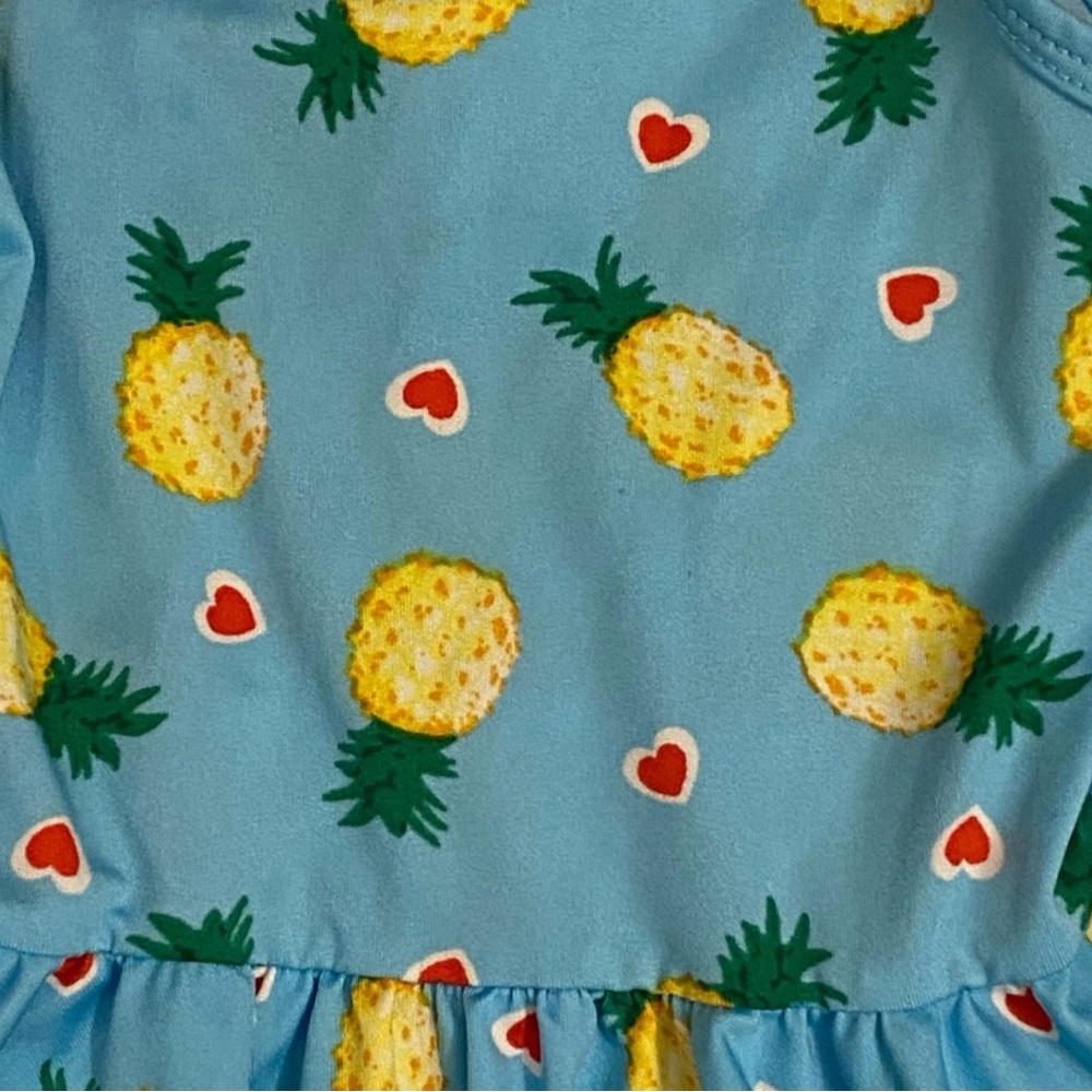 Dot Dot Smile pineapple heart dress size 2T girls - Picture 2 of 4
